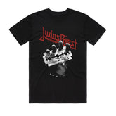 Judas Priest - Grey Steel - Black T-shirt